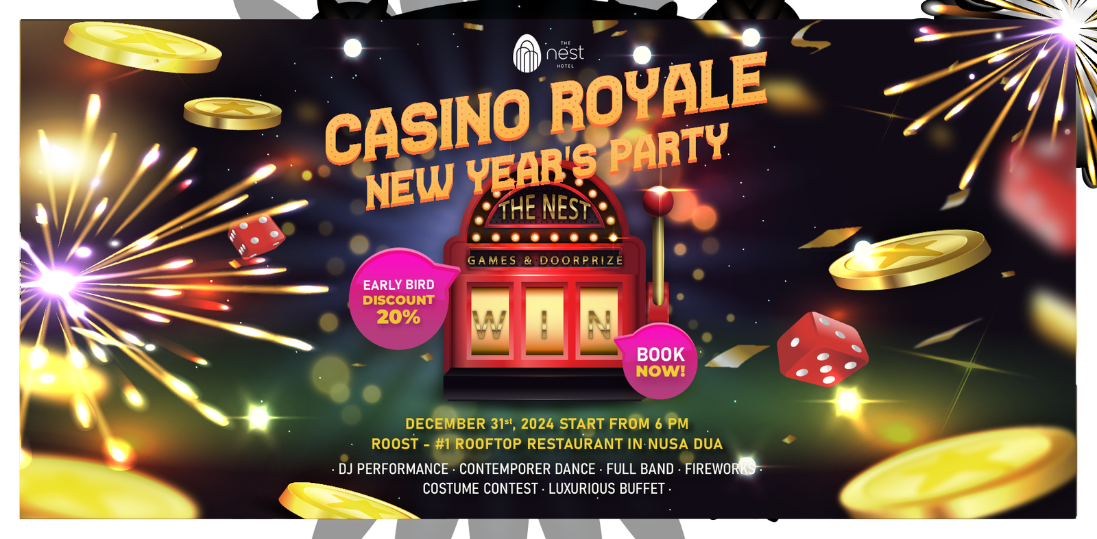 Casino Royale New Year's Party